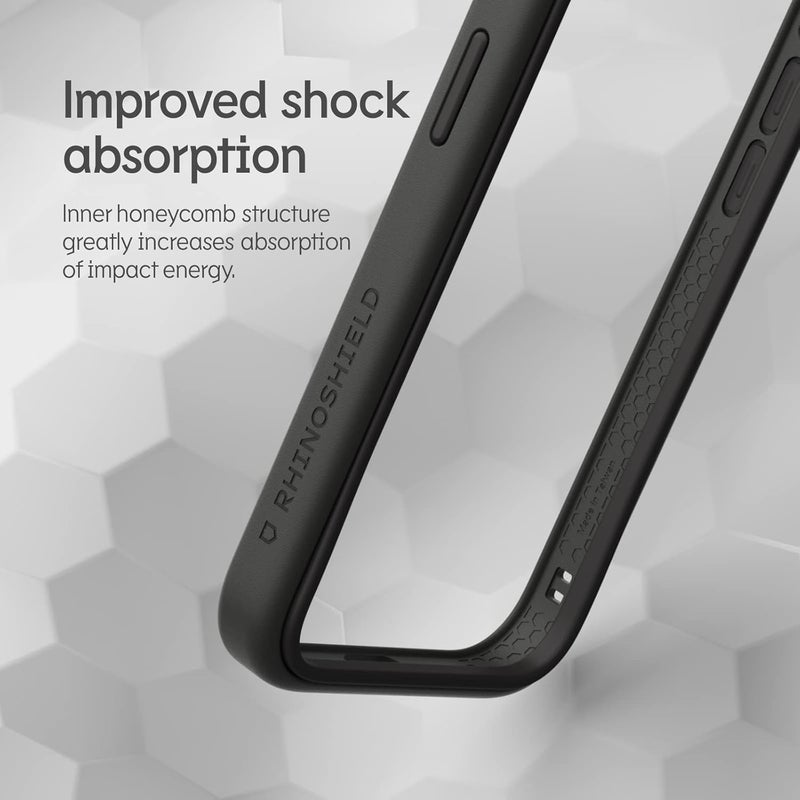 Rhino Shield Bumper Case Compatible with [iPhone 14] | CrashGuard NX - Shock Absorbent Slim Design Protective Cover 3.5M / 11ft Drop Protection - Violet - Image 3